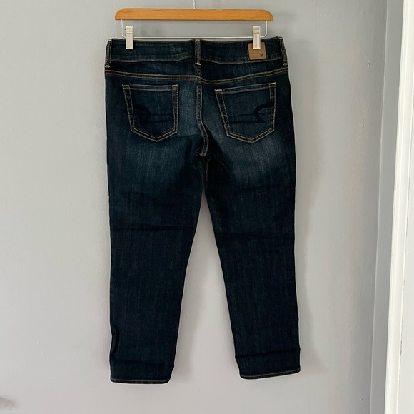 American Eagle Artist Jeans Cropped 8 Regular - Picture 4 of 11